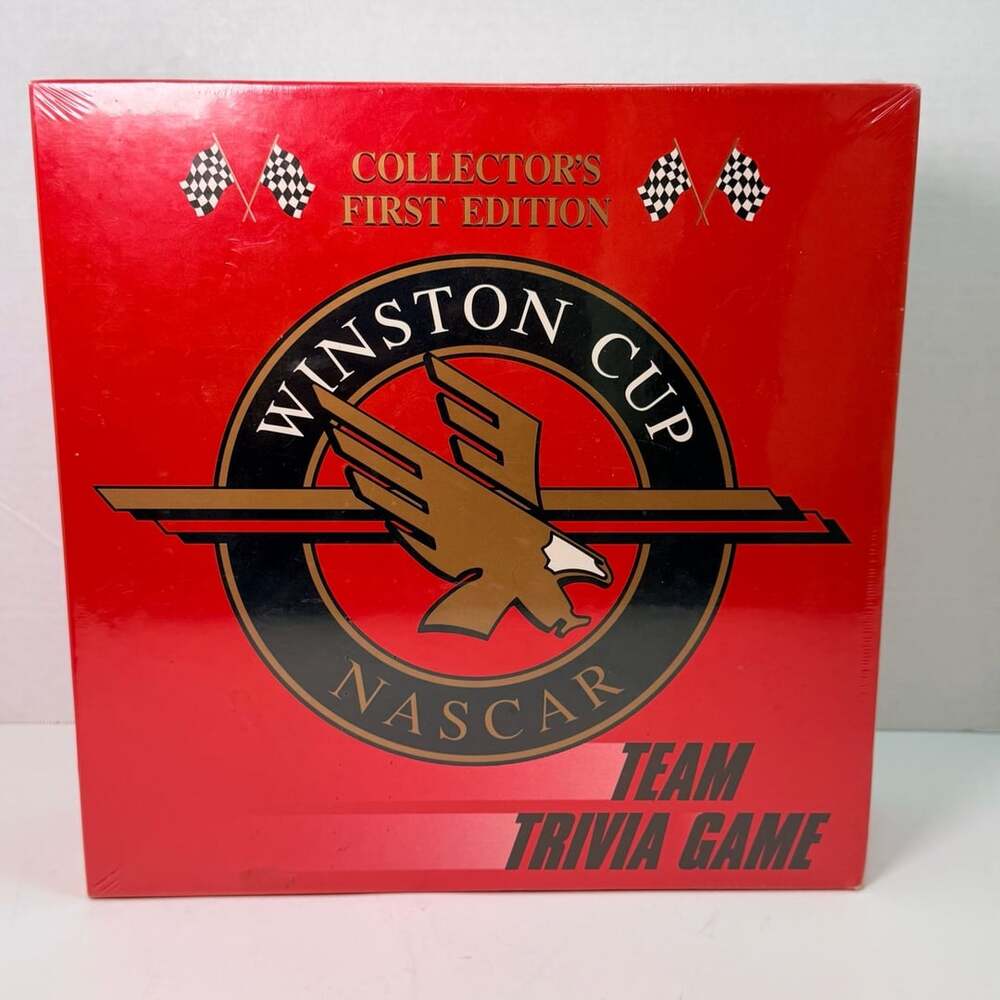 Collectors First Edition Winston Cup Team Trivia Board Game vintage 1994